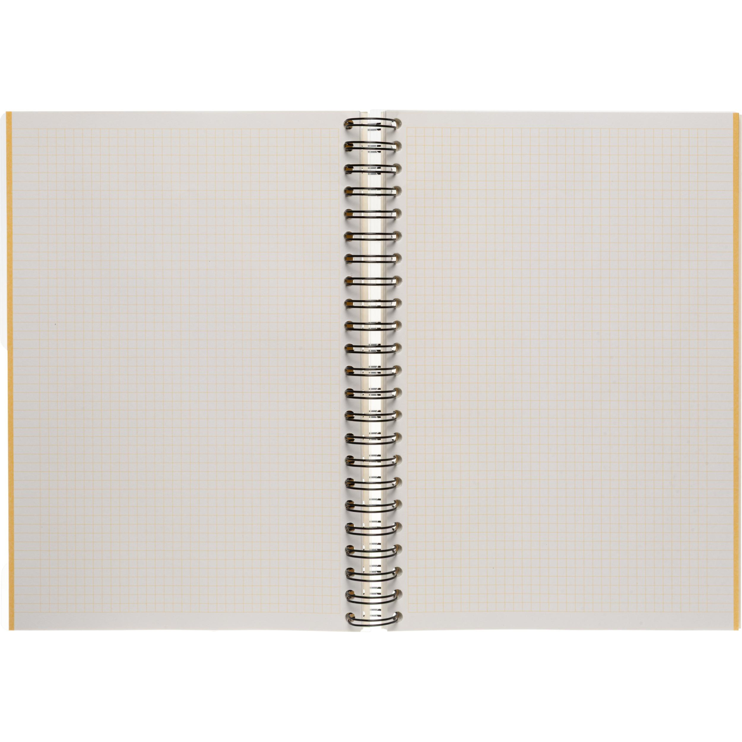 Бизнес-тетрадь А4,150л,кл,плас.спир.Attache Selection SPRING BOOK жел 84232