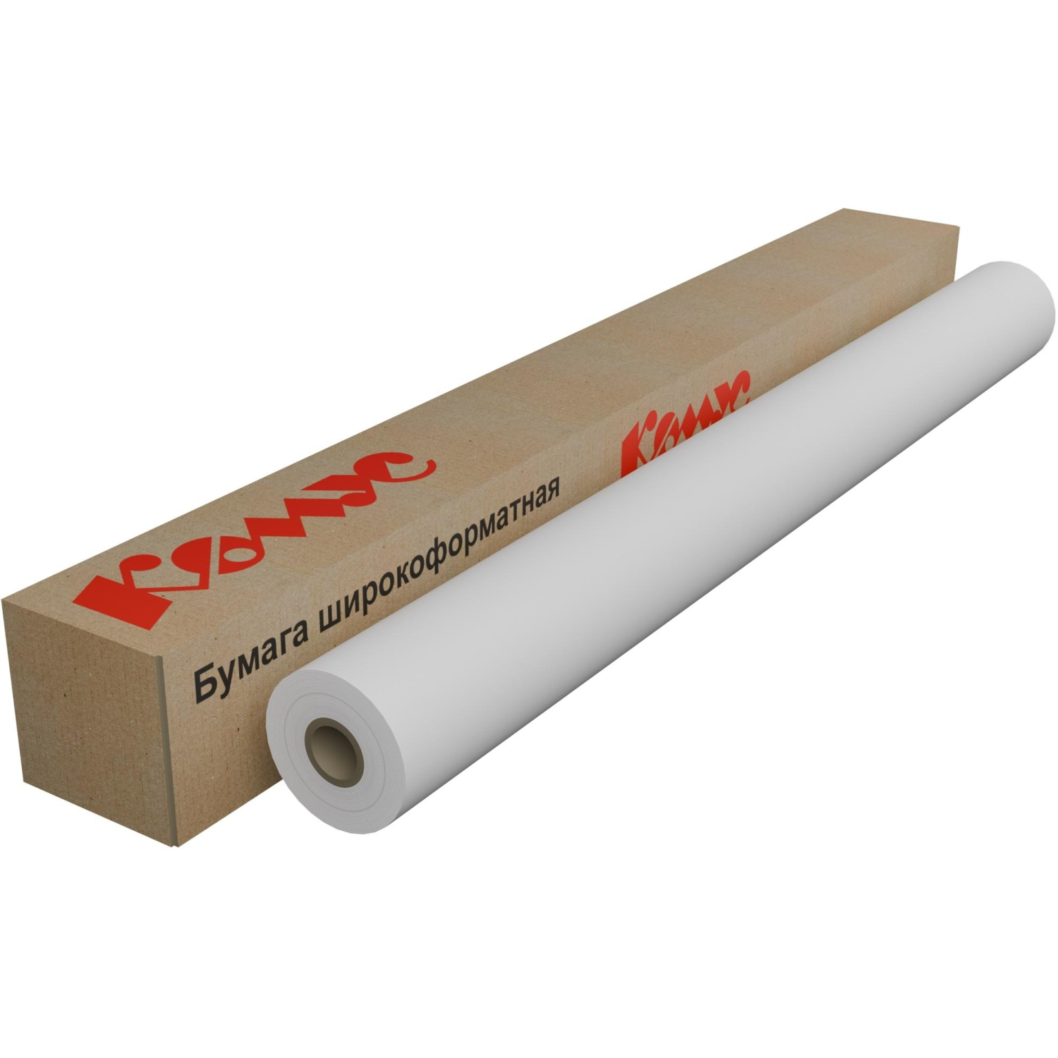 Бумага широкоформатная InkJet 80г 620ммх45м 50,8мм