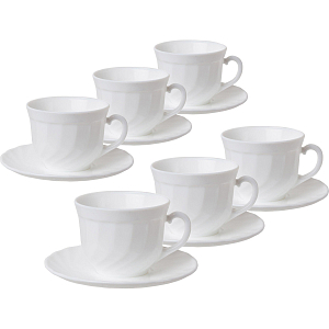 Сервиз чайный ТРИАНОН 220мл (E8845)