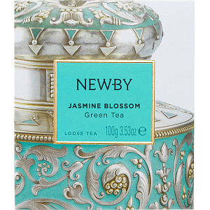 Чай зеленый Newby цветок жасмина, 100г
