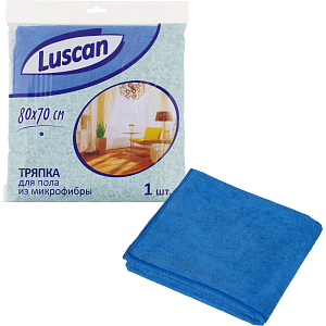 Тряпка для пола Luscan из микрофибры 300г/м2 80х70см