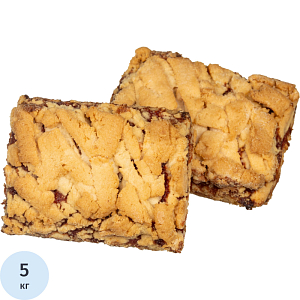 Печенье песочное Венское клубника Северная столица, 5 кг