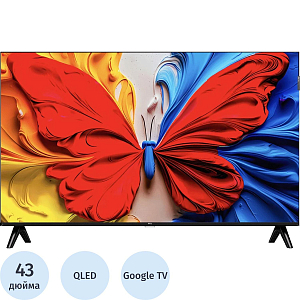 Телевизор TCL 43S5K, QLED, FHD