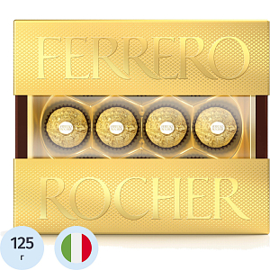Конфеты Ferrero Rocher, 125г