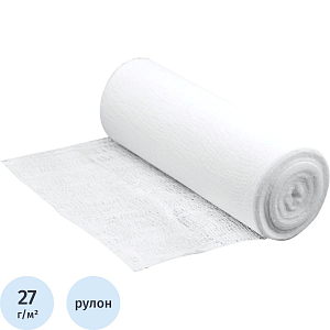 Перевяз. ср-ва Марля медицинская 90см х 1000м/рул. Навтекс ( пл. 27 г)