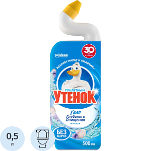 Средство для сантехники Туалетный Утенок Чистящее ср-во Морской 500мл