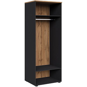 Корпус гардероба К-Loft 241H002 выс.2106 дуб натур./графит