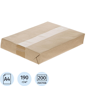 Ватман А4 200л, 190гр, уп.крафт