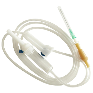 Система переливания р-ров, с иглой 21G, 38мм/40 мм Huafu/Inekta