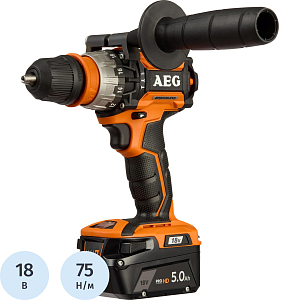 Дрель-шуруповерт бесщеточная аккумуляторная AEG BSB18CBLLI-502C 4935459396