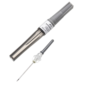 Игла двусторонняя 22G (0,7х25мм) черная 450043 VACUETTE VISIO PLUS 100шт/уп