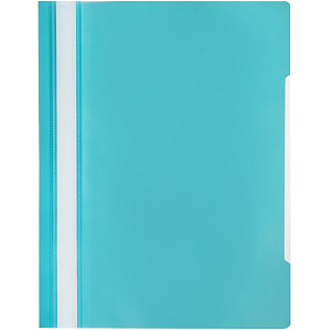 Скоросшиватель пластиковый Attache, А4, Элементари, бирюзовый 10шт/уп