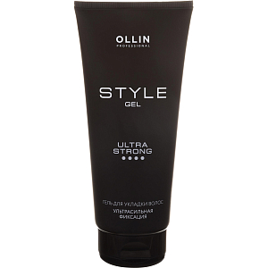 Гель для укладки волос OLLIN STYLE ультрасильной фиксации 200 мл