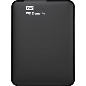 Портативный HDD WD Elements Portable 2Tb 2.5, USB 3.0, WDBU6Y0020BBK-WESN