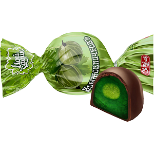Конфеты шоколадные SweetLife Крыжовничковъ желейные, 1кг