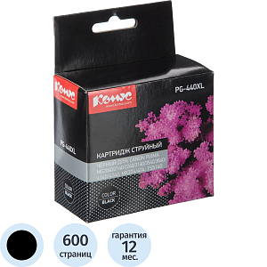 Картридж струйный Комус PG-440XL (5216B001) чер. для PIXMA MG2140/3140