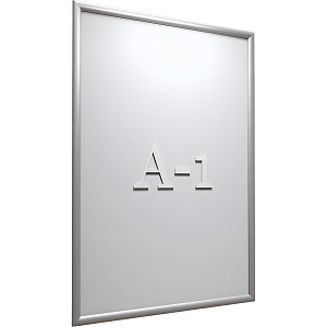 Рамка А1 Attache, алюм.клик-профиль 25 мм, настенная