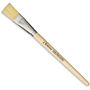 Кисть щетина плоская №20