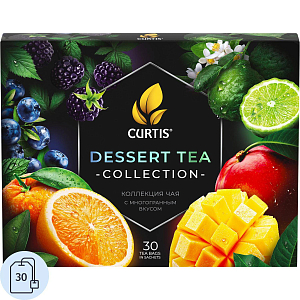 Чай Curtis Dessert Tea Collection ассорти, 30 сашет