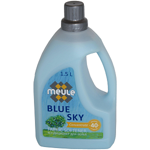 Кондиционер для белья MEULE Blue SKY Softeher Голубое небо конц 1,5л