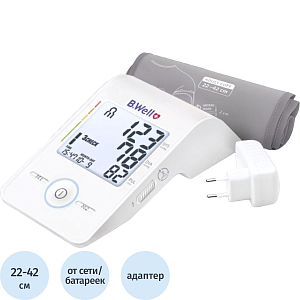 Тонометр B.Well MED 55 адаптер+универсальная манжета с поверкой