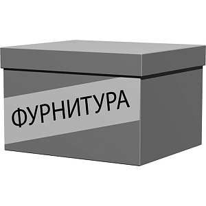 Фурнитура Easy к стеклянной двери 904308 серебро New