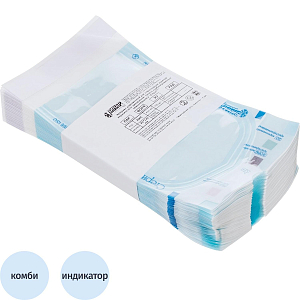 Пакет для стерилизации комбинир. 90 x 140 мм самокл. 100 шт/уп СтериТ