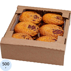 Печенье Пекарь БРУСНИЧНОЕ БОРДО лесн.брусника 500 гр