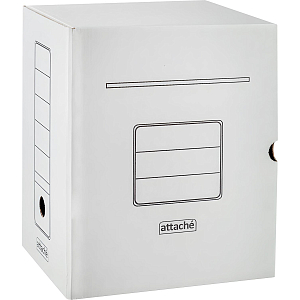 Короб архивный белый ATTACHE 200мм гофрокартон, 5шт.уп