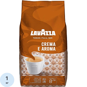 Кофе Lavazza Crema e Aroma в зернах, 1 кг (спец.)