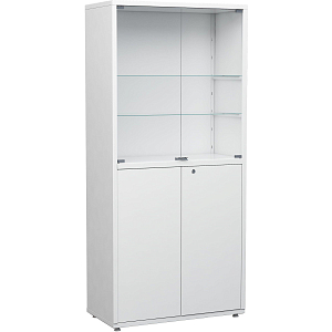 Шкаф MEG_медицинский 2секц.двухств. ШМ-02 МСК-648.02/06 ст/мет,800х400х1750