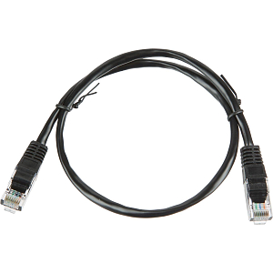 Патч-корд BigTech OPCC007 UTP CCA кат.5e/0.5м/литой/многожильн (черный)