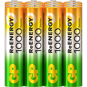 Аккумулятор GP GP100AAAHC-B12/100AAAHCRGY-B12 /312 ААА 1000(min950mAh)12шт