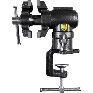 Тиски чугунные многофункциональные со струбциной 63мм BERGER BG1341