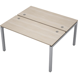 Рабочая станция Avance 2р.мест.6МБ.5269 1400х1235х750 шамони св/алюм. мат