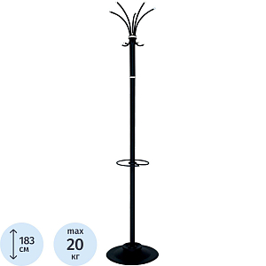 Вешалка TI_напольная Класс-ТМ3 черная
