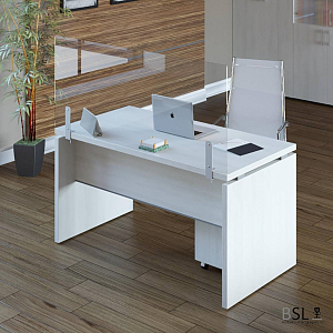 Экран BSL_защитный на 2 струбцины, акрил 900x750x4 мм