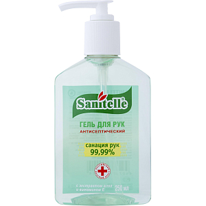 Профхим антисептик кожный д/дезинф рук с Алоэ Sanitelle/САНИТЕЛЬ, 0,25л_доз