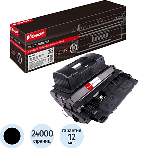 Картридж лазерный Комус 90X CE390X чер.пов.емк.для HP LJ 600M602/M