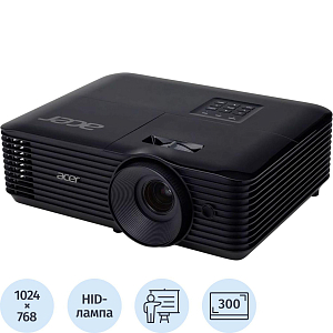 Проектор Acer X1228i (MR.JTV11.001) DLP, XGA, 4500Lm, 20000:1, НDMI, Wi-Fi