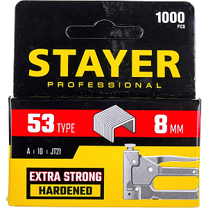 Скобы для степлера 8 мм тип 53 1000 шт STAYER 3159-08_z02