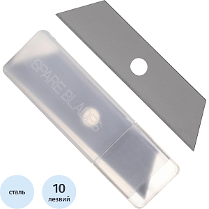Лезвие для ножей запасное Topfort 71,4х17,4х0,5 мм сталь SK5 10шт/уп