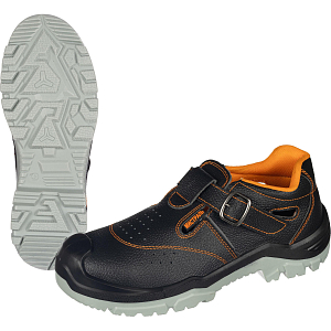 Полуботинки с перфор (сандалии)Мистраль ПУ/ТПУ с МП и МС р.43 (105875)