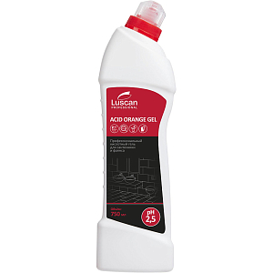 Профхим сантех кисл гель д/очист. фаянса Luscan Prof/Acid Orange GEL, 0,75л