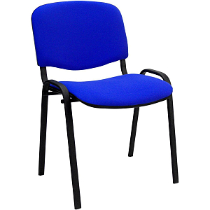 Стул 0MX_UA_EChair Rio(ИЗО/ISO) черн, ткань синий C-6