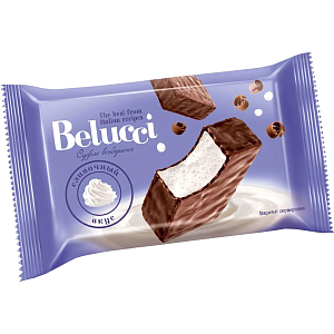 Конфеты шоколадные Belucci со сливочным вкусом, 1,2кг ЯК527