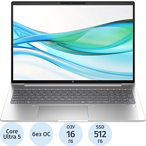 Ноутбук HP Probook 460 G11(A38BGET)Ultra 5-125U/16Gb/512Gb SSD/16/DOS