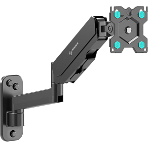 Кронштейн Onkron G150, TV 13-34, газлифт, настенный, наклонно-поворотн, чер