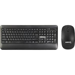 Набор клавиатура+мышь ProMega jet WKMC002 USB WLS RT/1+1 АА/dpi1000/3кн/чер