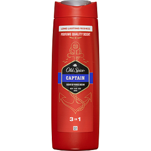 Гель для душа OLD SPICE +шампунь 3в1 Captain 400мл
